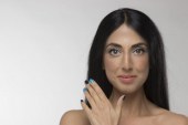 50 גוונים של  כחול – איפור כחול לבן